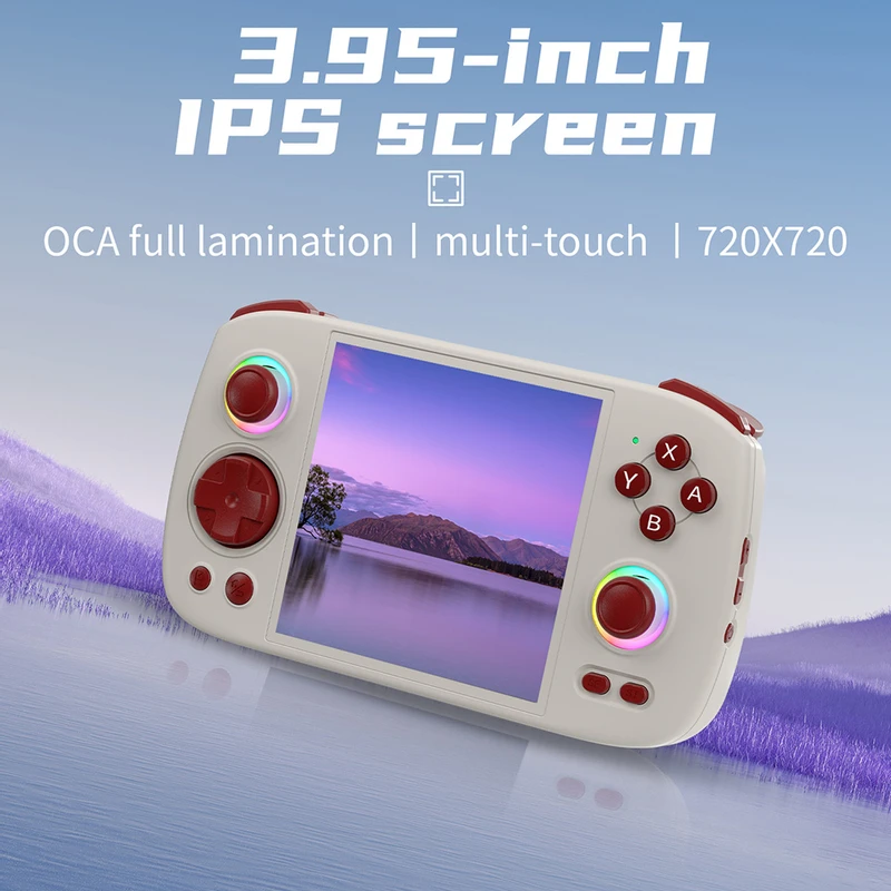 美品 Anbernic RG Cube 128GB ホワイトベージュ おまけ付き ANBERNIC RG Cube
