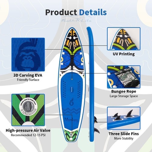 FunWater SUPFR02D Stand Up Paddle Board 335*83*15cm