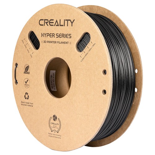 5 kg Creality Hyper PLA-CF filament (1 kg svart 1 kg mörkgrön 1 kg grågul 1 kg lila 1 kg ockra)