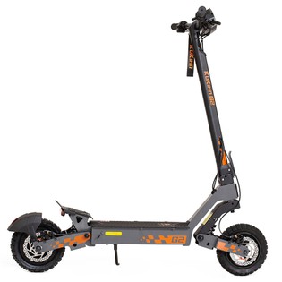 Kukirin G2 Foldable Electric Scooter 800W Motor 48V 15Ah Battery 10-inch Tire 45km/h Max Speed 55km Range Touchscreen Display Disc Brake 7 Light System - Black