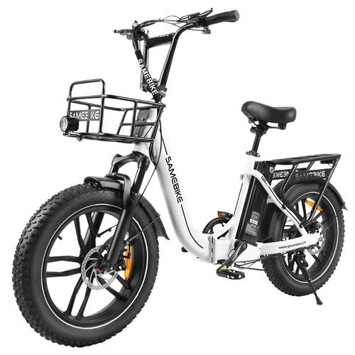 SAMEBIKE C05 Pro Elektrofahrrad 500W/13Ah Weiß