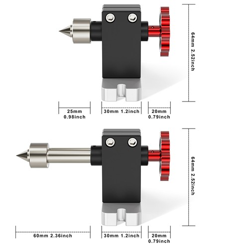 TVÅ TRÄD 4th Axis CNC Rotary Module Kit för TTC450 Laser