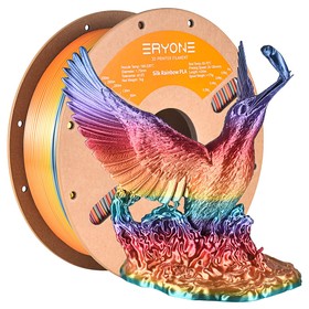 ERYONE Silk PLA Filament 1kg Vibrant Rainbow