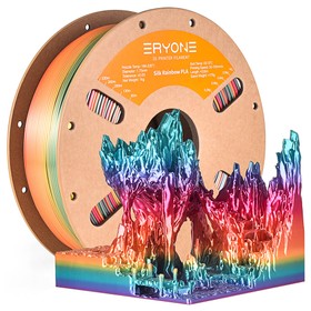 ERYONE Silk PLA Filament 1kg Waterfall Rainbow