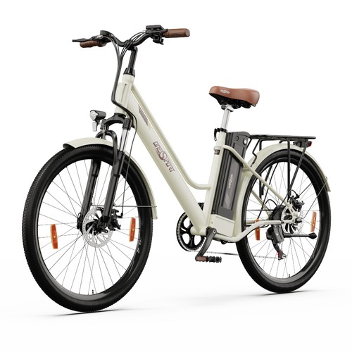 ONESPORT OT18 City Elektrofahrrad Weiß