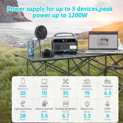 DaranEner NEO300 Pro Portable Power Station SP100 Solpanel