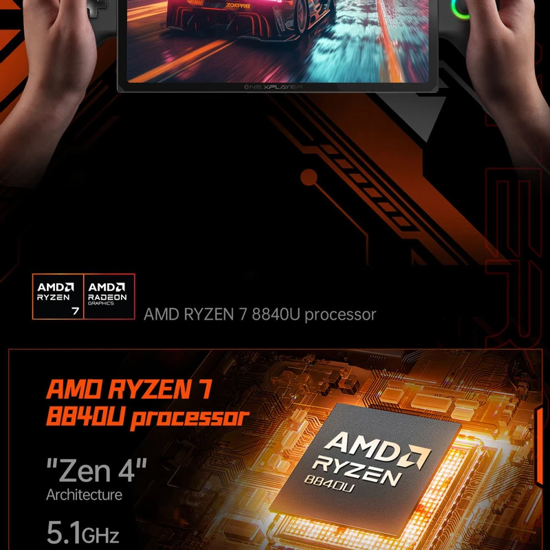 ONEXPLAYER X1 Ryzen7 8840U 32GB/2TB