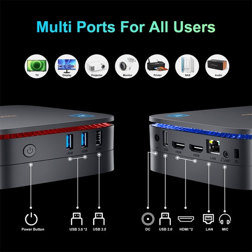 Blackview MP60 Mini-PC 16GB RAM 512GB