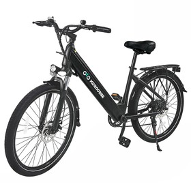 Kornorge C7 350W Electric Bike Black