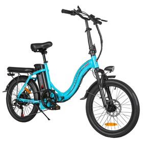 SAMEBIKE CY20 Electric Bike Lake Blue