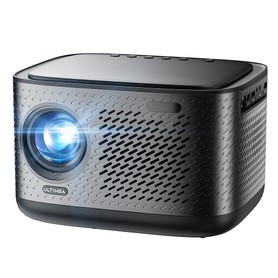 [Netflix 1080P] Ultimea Apollo P50 Beamer, 700 ANSI Lumen, Native 1080P Projektor, Dolby Audio, Automatische Bildschirmanpassung und Objektvermeidung, WiFi 6, Bluetooth 5.3