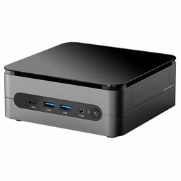 OUVIS F1A (Intel AI PC) Mini PC de jeu Intel Ultra 7 155H (16C/22T jusqu'à 4.8 GHz) 16 Go DDR5 1 To NVMe SSD WiFi 6 25 Gbps LAN TDP 65W AI Mirror PC