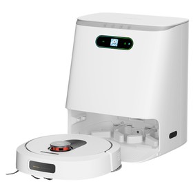 ROIDMI EVA Aspirateur robot intelligent 3 en 1 autonettoyant et vidant forte puissance daspiration 3200Pa balayage et vadrouille