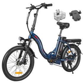 SAMEBIKE CY20 Vélo électrique - Bleu foncé
