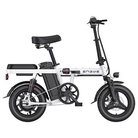 ENGWE T14 Folding Electric Bicycle 14 Inch Tire White