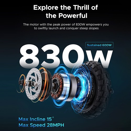 ENGWE Y600 Electric Scooter with Seat