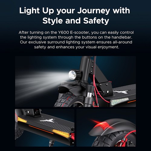 ENGWE Y600 Electric Scooter with Seat