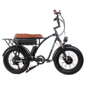 GOGOBEST GF750 Electric Bicycle 1000W*2 Dual Motors Black