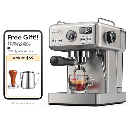 HiBREW H10A Semi-Automatic Espresso Machine