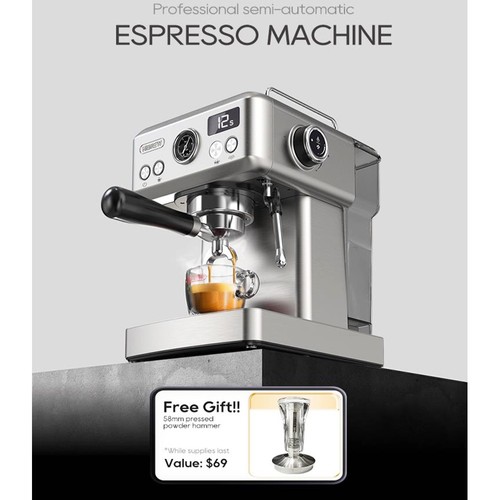 HiBREW H10A Semi-Automatic Espresso Machine