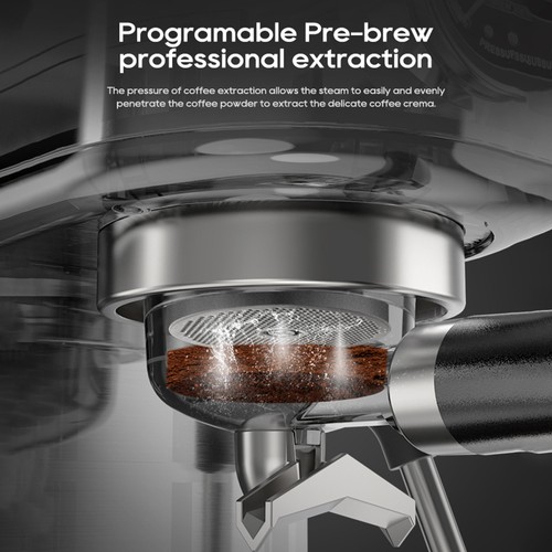HiBREW H10B 20Bar Espresso Machine Silver