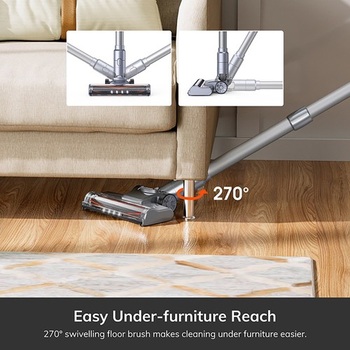 ILIFE H80 Cordless Vacuum Cleaner, Gray