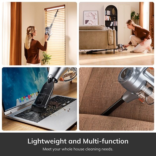 ILIFE H80 Cordless Vacuum Cleaner, Gray