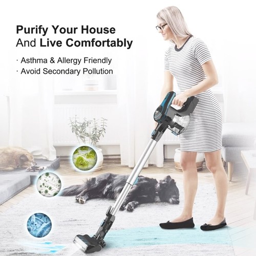 INSE Aspirateur sans Fil, Aspirateur Balai sans Fil Puissant 20000pa