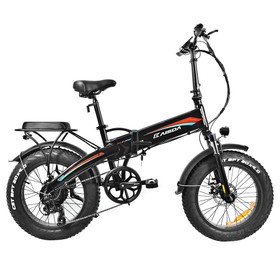 KAISDA K2P PRO Folding Electric Bike Red Blue