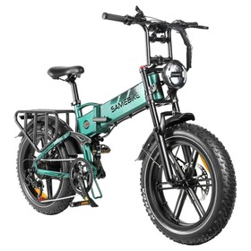 SAMEBIKE RS-A02 1200W 48V17AH Electric Bike - Green