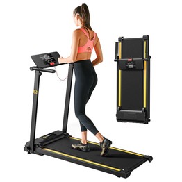 UREVO URTM006 Tapis de course pliable vitesse maximale 1-10 km/h zone de marche 105 x 40 cm charge maximale 100 kg