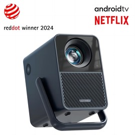 Ultimea Poseidon E40 Projecteur [ Netflix 1080P ] 1000 lumens ANSI Android TV 11.0 Décodage 4K 1080P natif