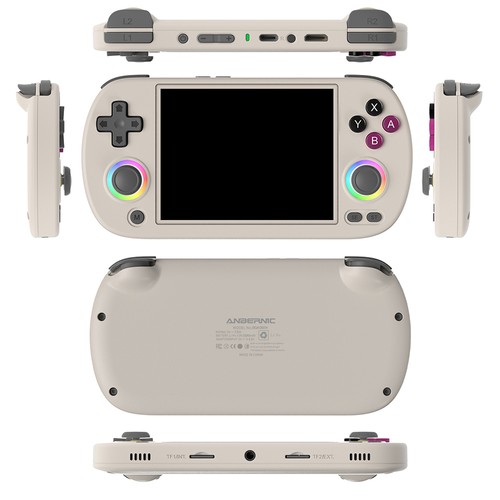 ANBERNIC RG40XXV Game Console 32GB+256GB White