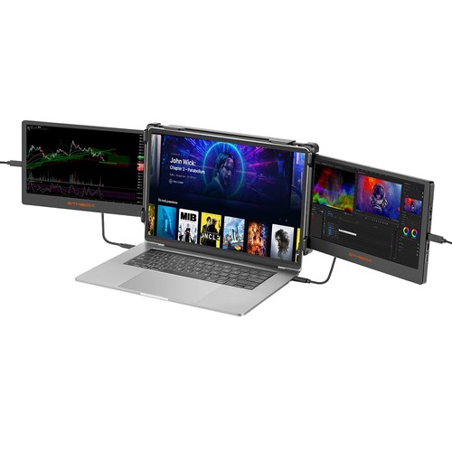 GTMEDIA MATE X Portable Dual-Screen Monitor