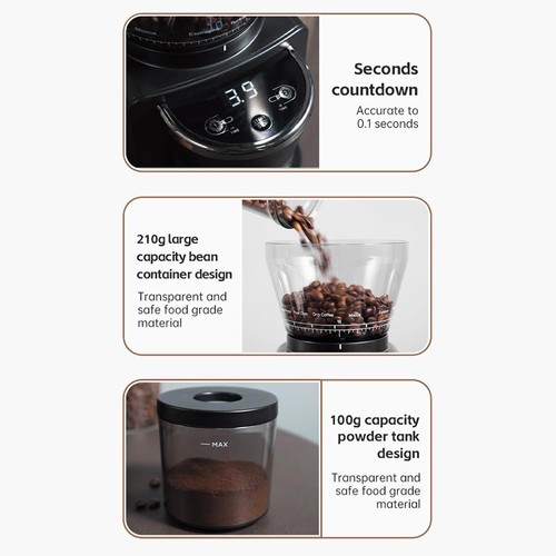 HiBREW G3 Electric Coffee Grinder