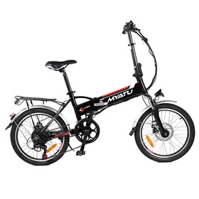 Myatu MYT-20 250W 10.4AH Electric Bike Black