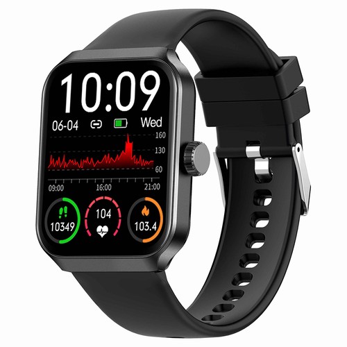NX25 Smartwatch, 1,83-Zoll-HD-Bildschirm, Bluetooth-Anrufe, Überwachung der Herzfrequenz im Schlaf und des Blutsauerstoffs, mehrere Sportmodi