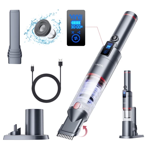 SmartAI H5 Handheld Cordless Vacuum Cleaner, 17KPa Suction (Geekbuying Europe)