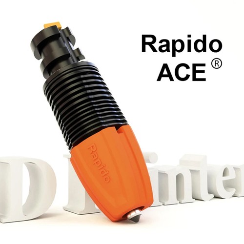 Trianglelab Rapido ACE HF Hotend - PT1000 termistor, kompatibel med Dragon/Rapido, V6-adapter