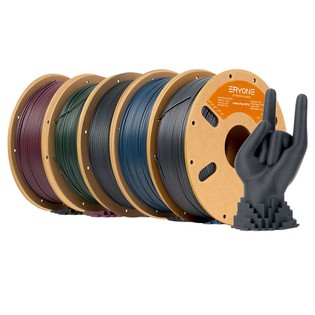 5kg ERYONE Carbon Fiber PETG Filament (Red + Green + Blue + Dark Gray + Light Black)