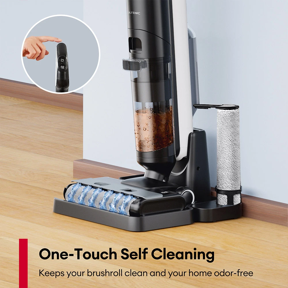 Ultenic AC1 Elite a vacuum cleaner on the floor