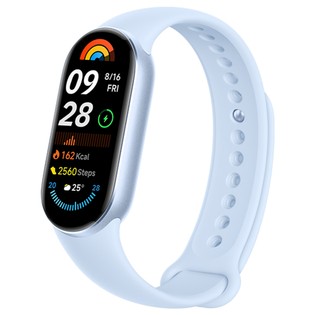 Xiaomi Band 9 Smart Bracelet Chinese Version, 1.62” AMOLED Screen, All-day Health Monitoring, Sleep Health Management, 150+ Exercise Modes, 5ATM Waterproof – Blue