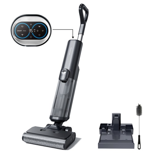 Proscenic F20A Cordless Vacuum and Mop, 35min Runtime, LED Screen, Self-Cleaning & Air Drying, All-Around Edge Cleaning, App Control, Solid-Liquid Separation