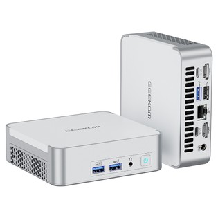 GEEKOM XT13 Pro Mini PC, Intel Core i7-13620H 10 Core Max 4.9GHz, 32GB RAM 1TB SSD, 2*USB 4 (8K)+2*HDMI 2.0 (4K) 4 Screens Display,WiFi 6E Bluetooth 5.2, 3*USB 3.2 1*USB 2.0 1*RJ45 1*3.5mm Audio Jack