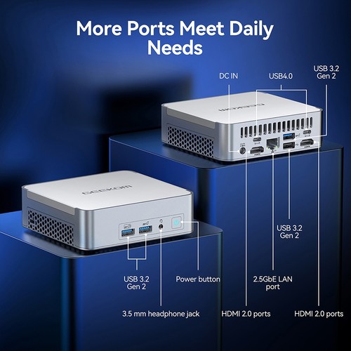 GEEKOM XT13 Pro Mini PC i9-13900H 32GB+2TB