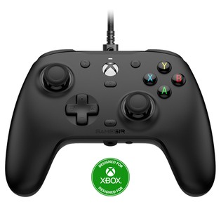 [Xbox Certified] GameSir G7 HE Wired Game Controller, Hall Effect Sticks, Hall Triggers, 1-month Free XGPU, Magnetic Swappable Faceplate – Black