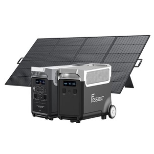 FOSSiBOT F3600 Pro Portable Power Station + 1x FB3840 Expansion Battery + 1x SP420 420W Solar Panel