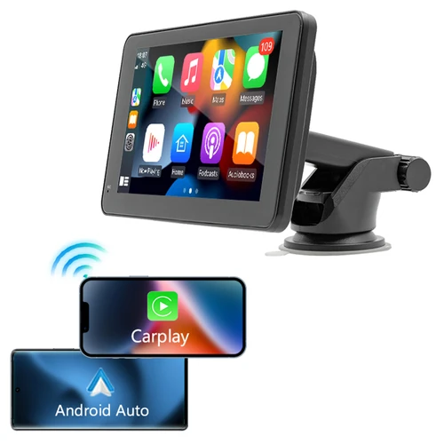 SD7293A 7-inch HD CarPlay Screen with Bracket (Geekbuying)
