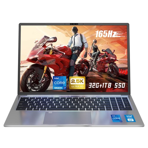 Στα €649.00  από αποθήκη Ευρώπης Geekbuying | Ninkear N16 Pro Laptop, 16” 2560*1600 IPS Screen, 165Hz Refresh Rate, Intel Core i7-13620H 10 Cores Max 4.9GHz, 32GB RAM 1TB SSD, WiFi 6 Bluetooth 5.0, 1*USB2.0 2*USB3.0 1* Full-Featured Type-C 1*HDMI 1*RJ45, 65W Type-C Charging, Face Unlock