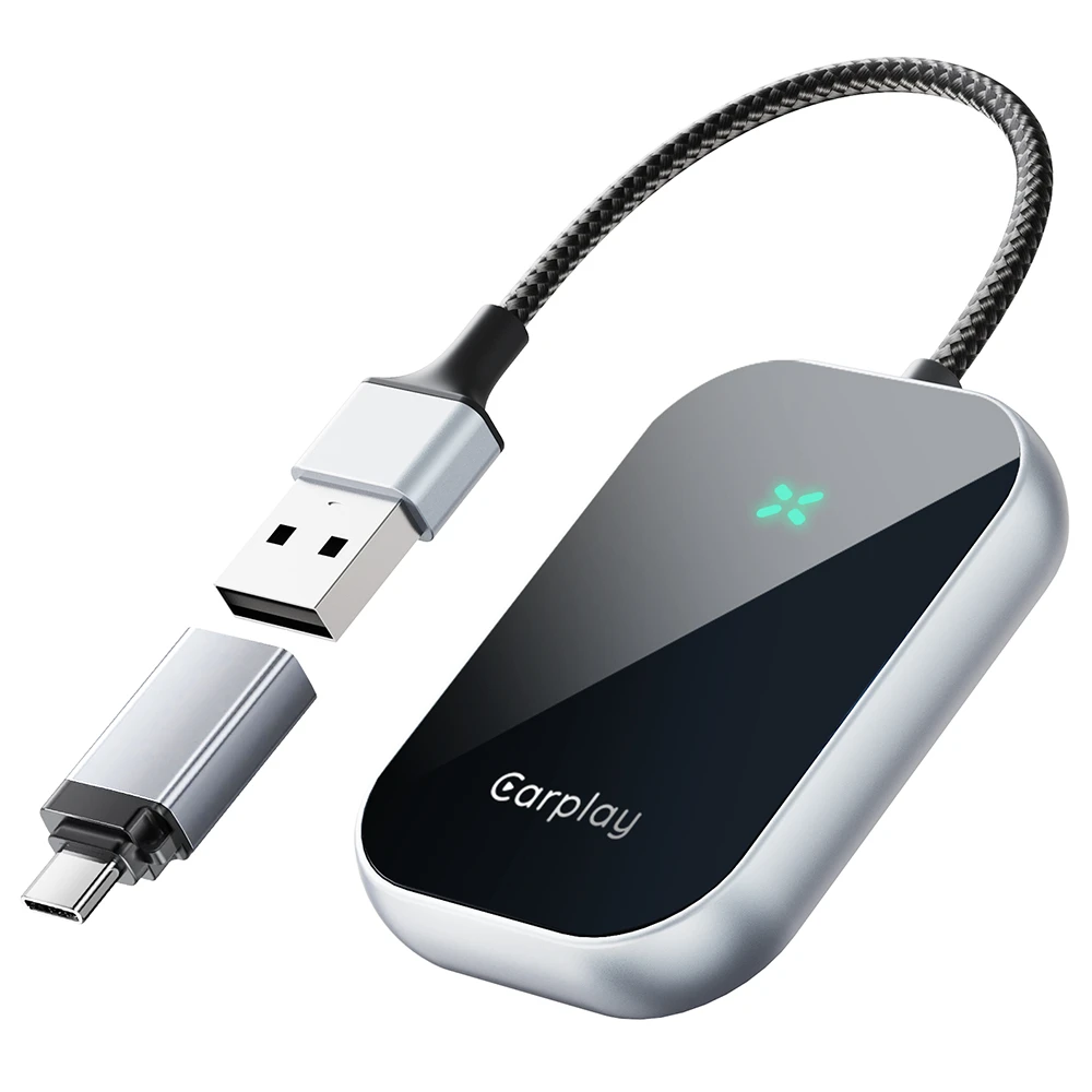 DriFox A21 Wired to Wireless Carplay Adapter (Geekbuying)